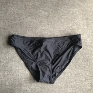 J crew black bathing suit bottoms size medium